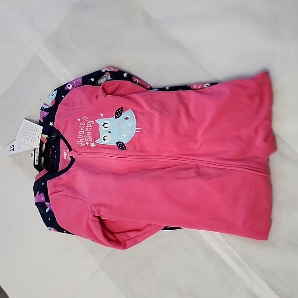 2 set of Absorba snug fit fleece pajamas size 5T